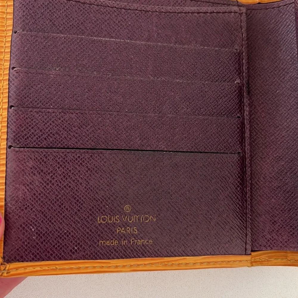 Louis Vuitton Epi Wallet